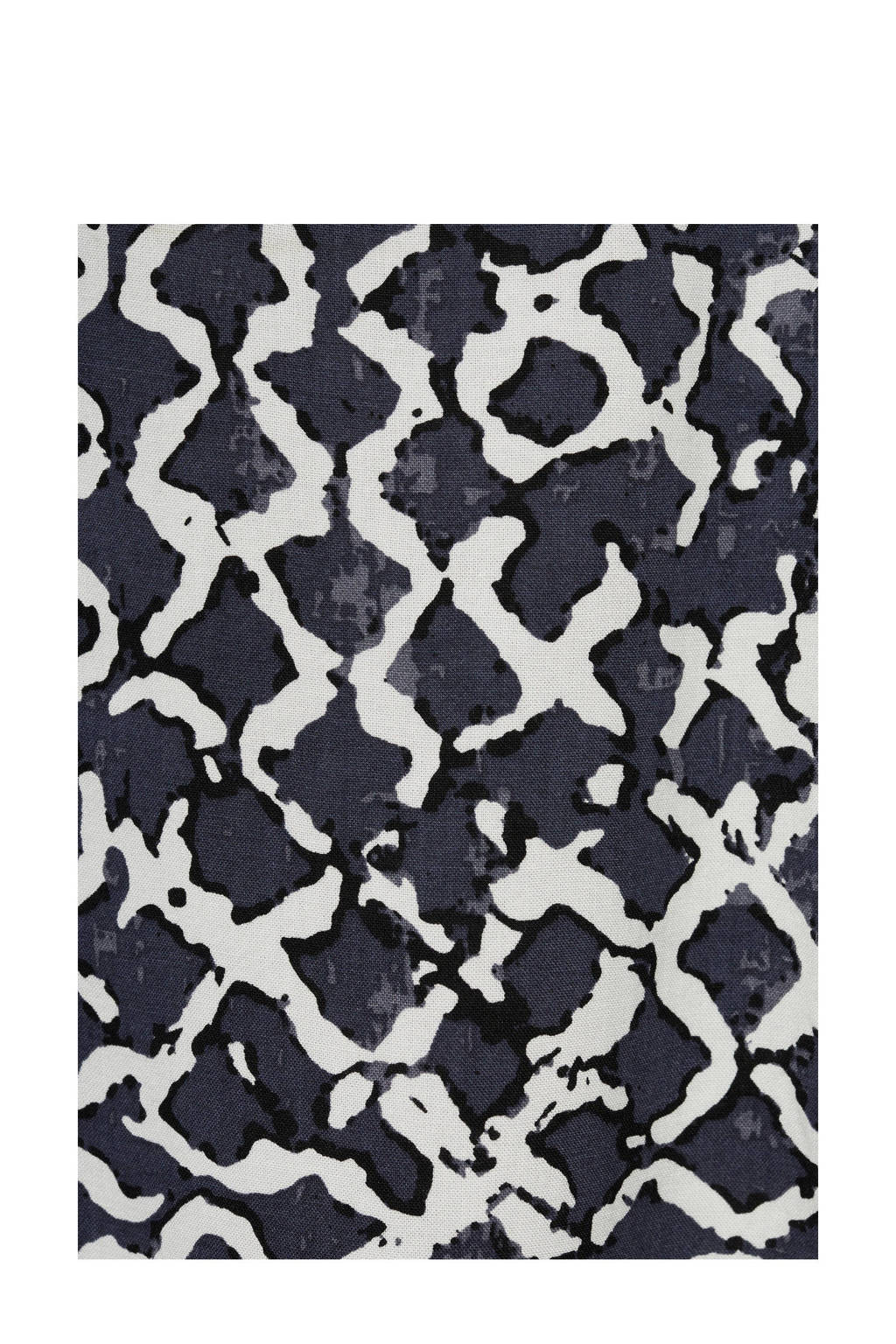 MANGO TEEN top met all over print antraciet/wit