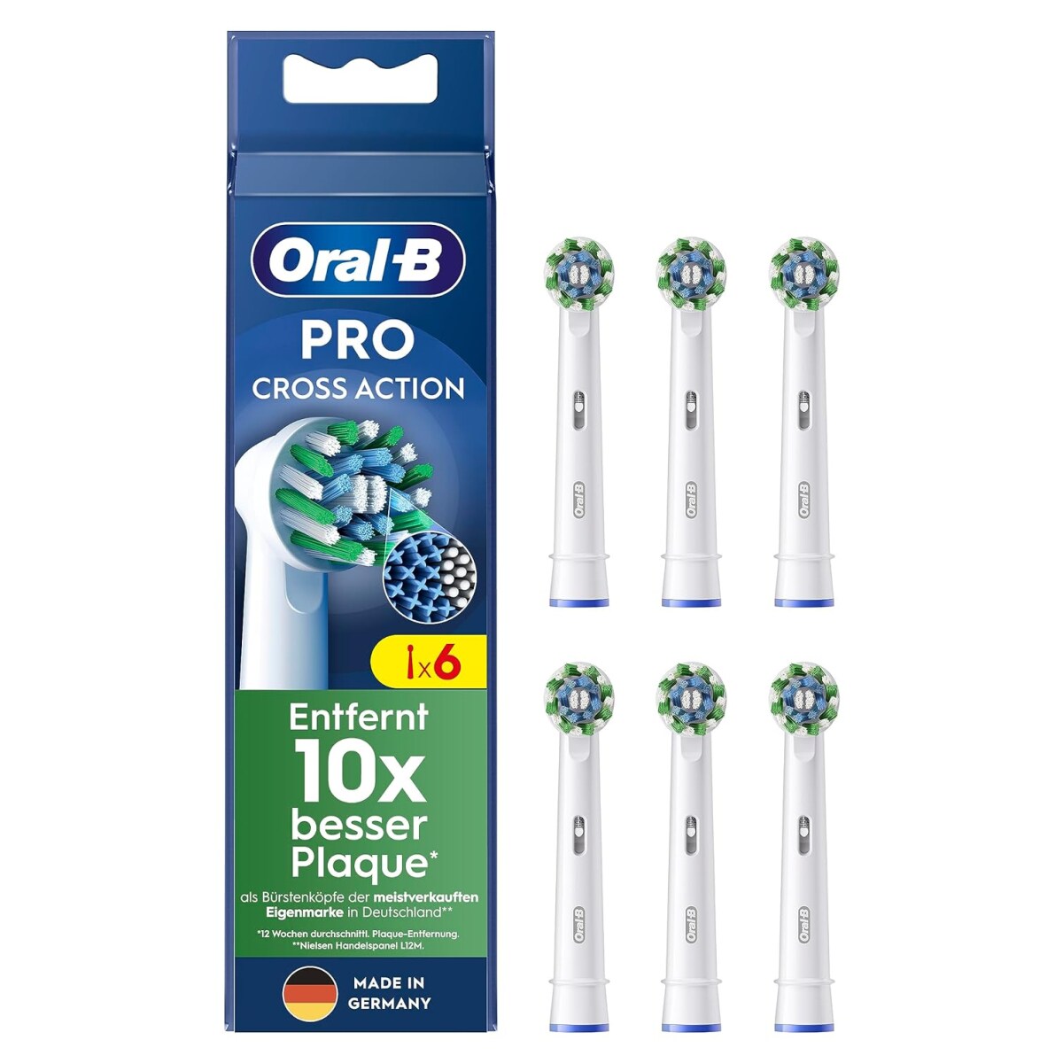 Oral-B Aufsteckbürsten Pro CrossAction 6er