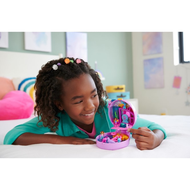 Polly Pocket - Delfin retten und spielen - Schatulle