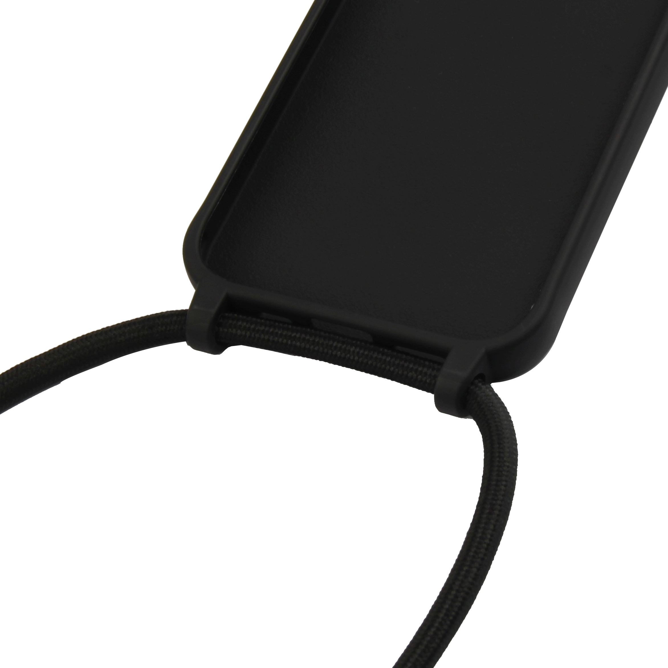Handyhülle mit Band iPhone 15 Pro schwarz