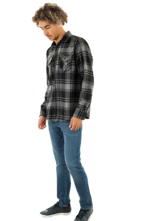 chemise redskins eddie pithers noir