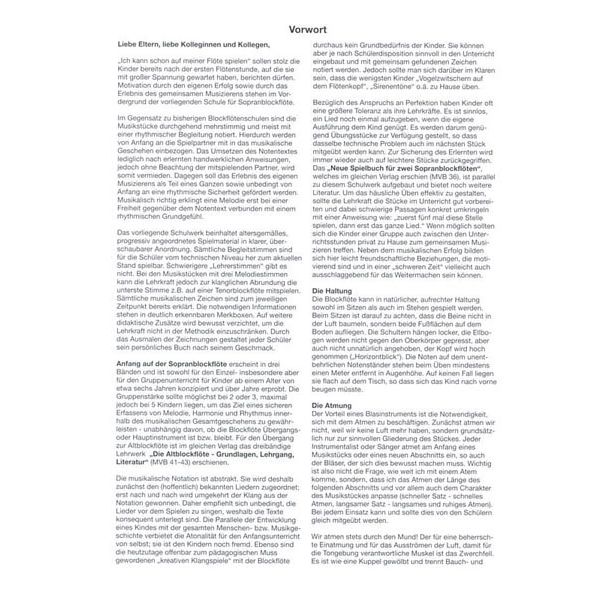 Johannes Bornmann Anfang Sopranblockflöte 3