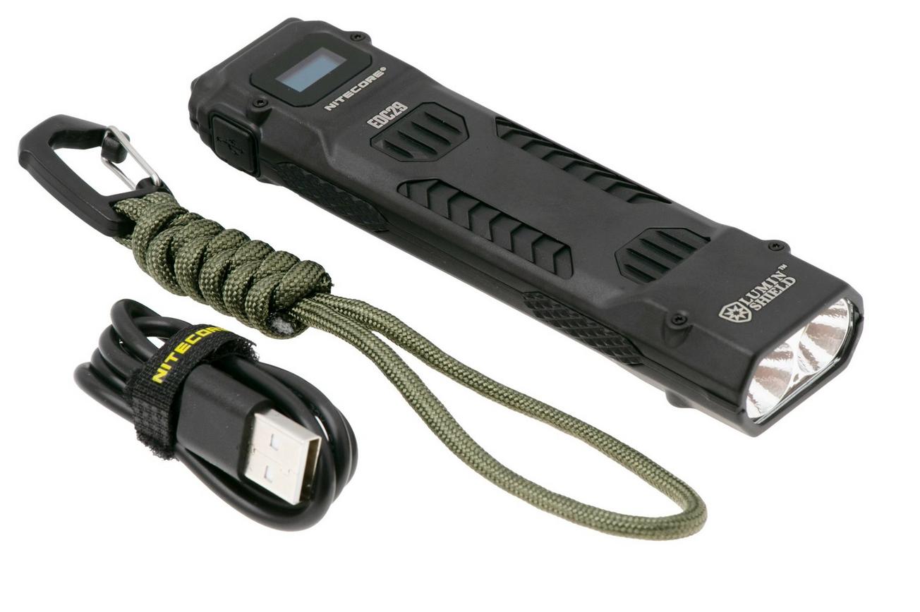 Nitecore EDC29 oplaadbare zaklamp, 6500 lumen