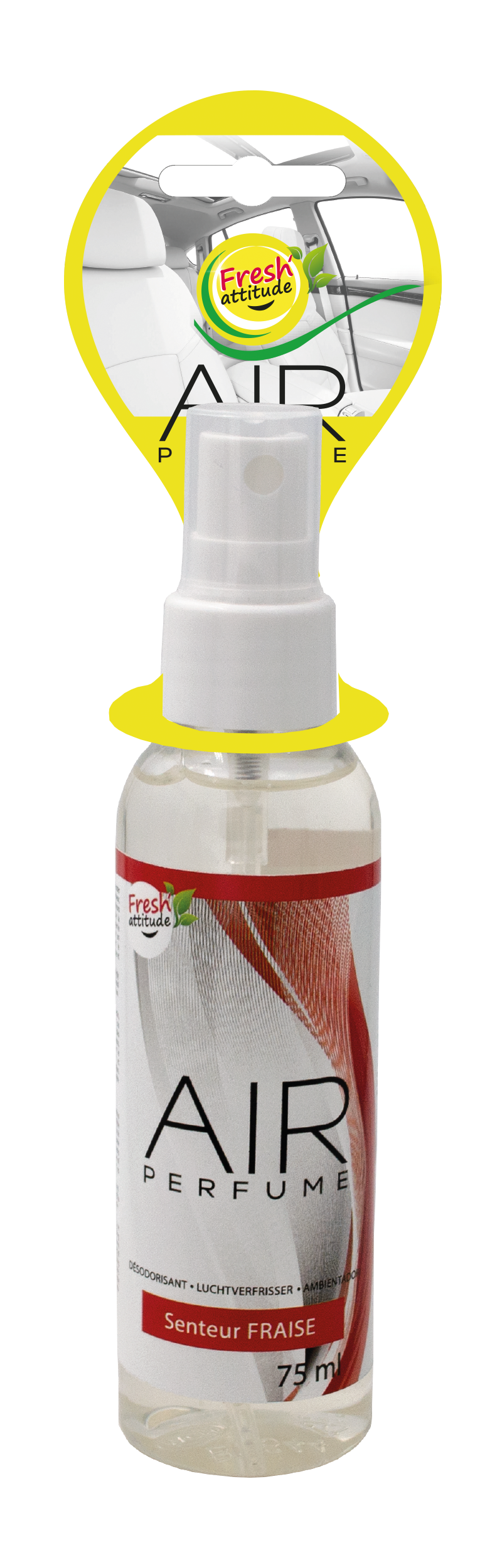 AIR PERFUME VAPORISATEUR DESODORISANT FRAISE 75ML