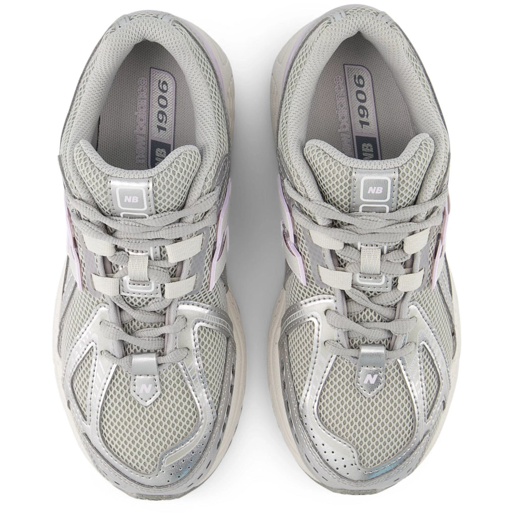 Køb New Balance Silver Metallic 1906 Kids Lace Sneakers