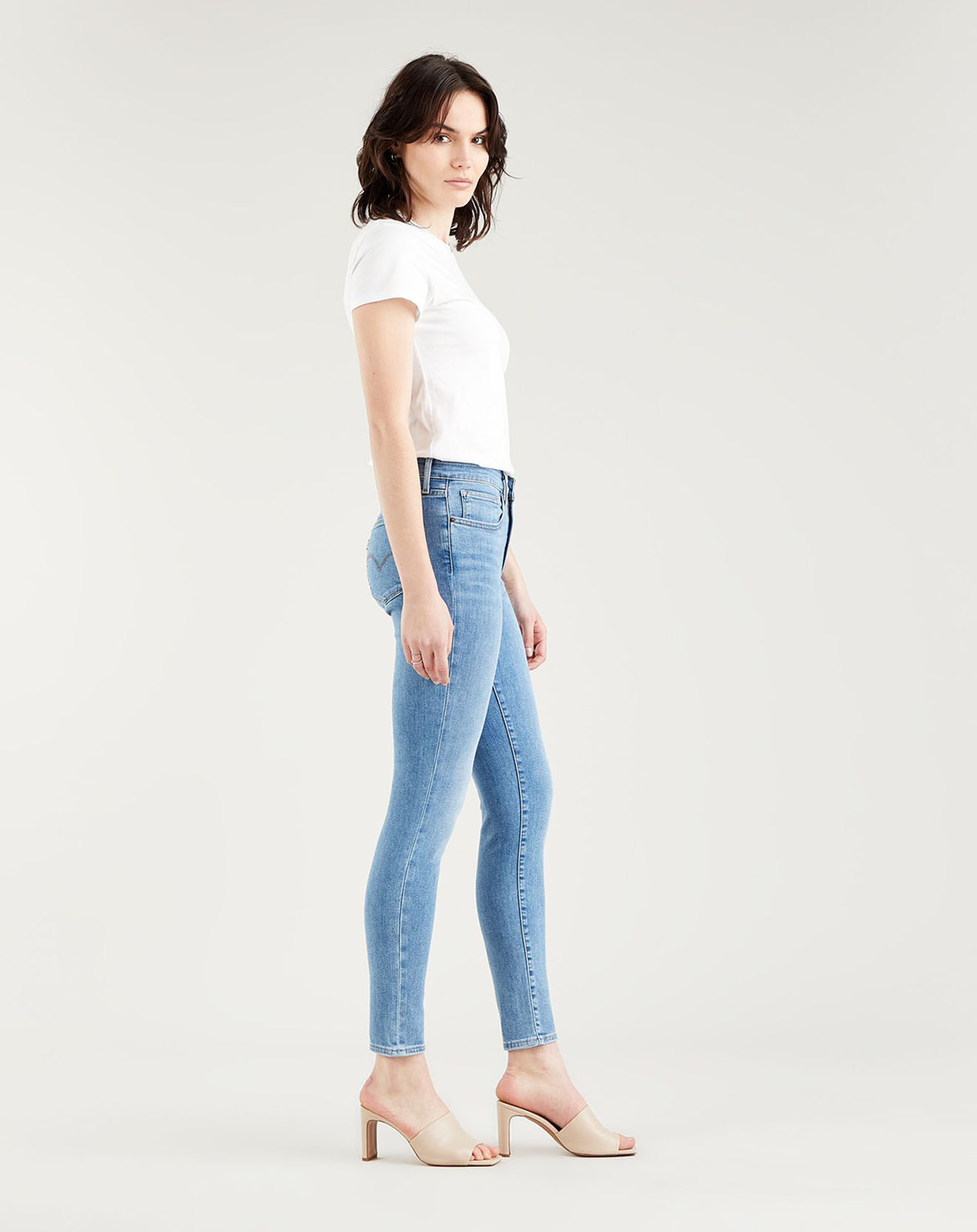Levi's® Jean 721 High Rise Skinny bleu moyen