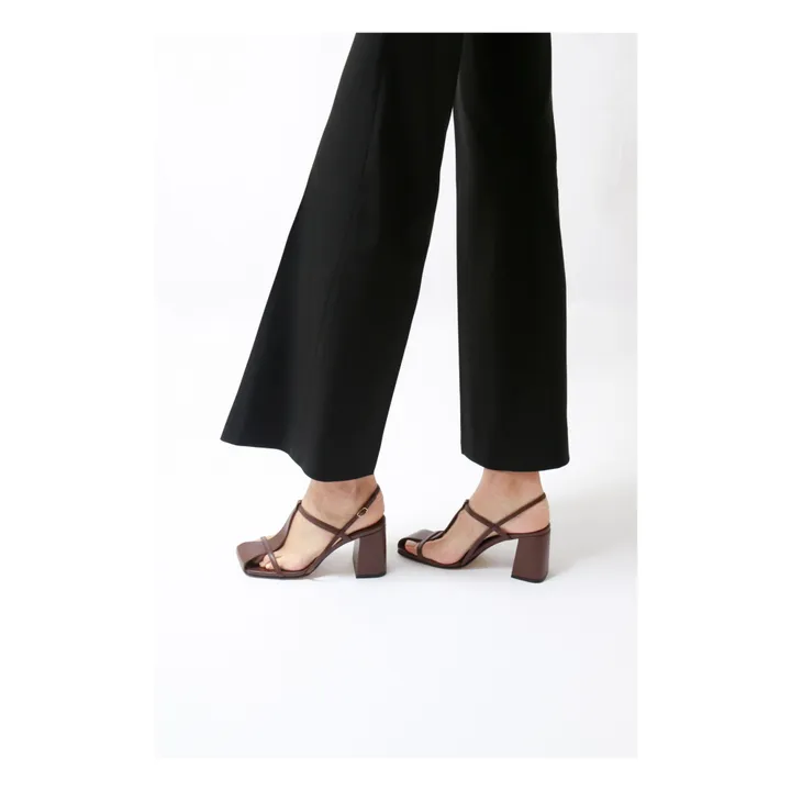 Souliers Martinez Sandales Frisia | Marron