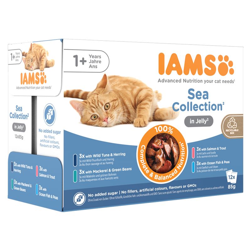 IAMS Delights Adult en gelée 12 x 85 g