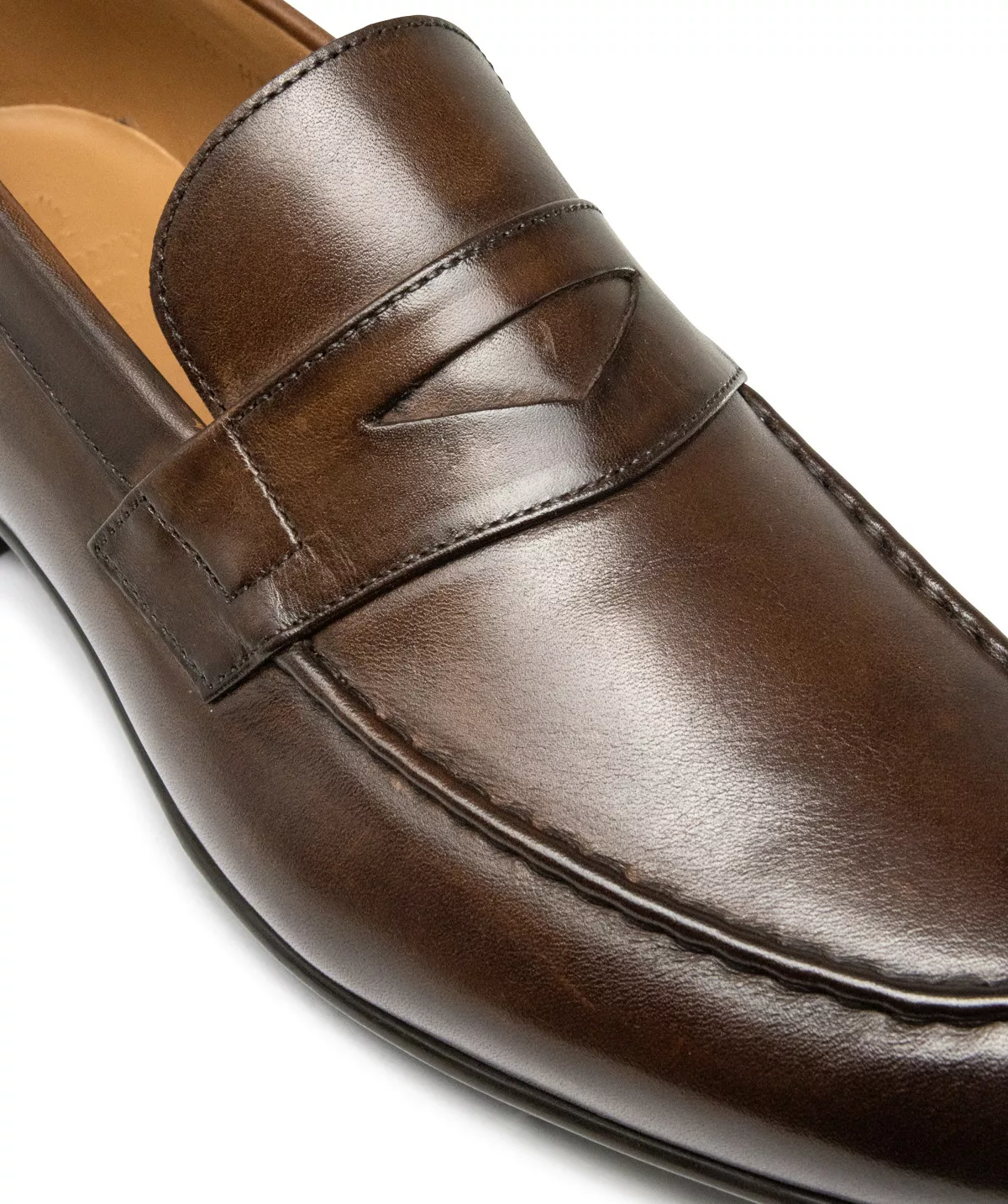 Mocassin CLAYTON Marron Patiné
