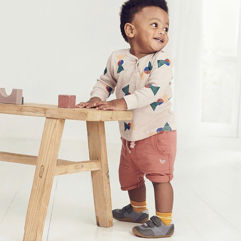 Clarks Clarks Tiny Dusk gris combi