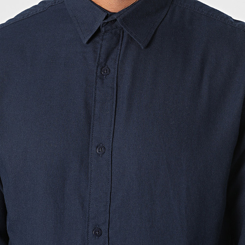 Chemise Manches Longues Orion Bleu Marine
