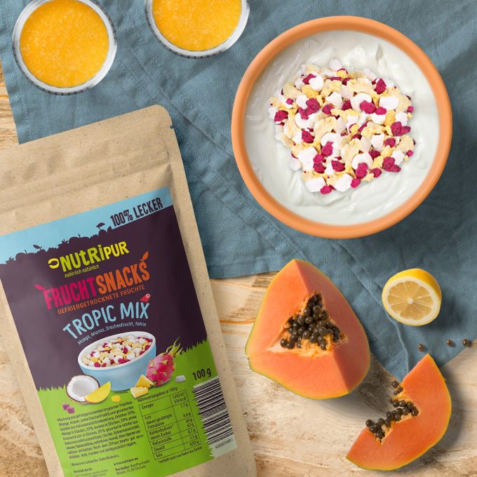 NutriPur gefriergetrocknete Früchte, Tropic-Mix
