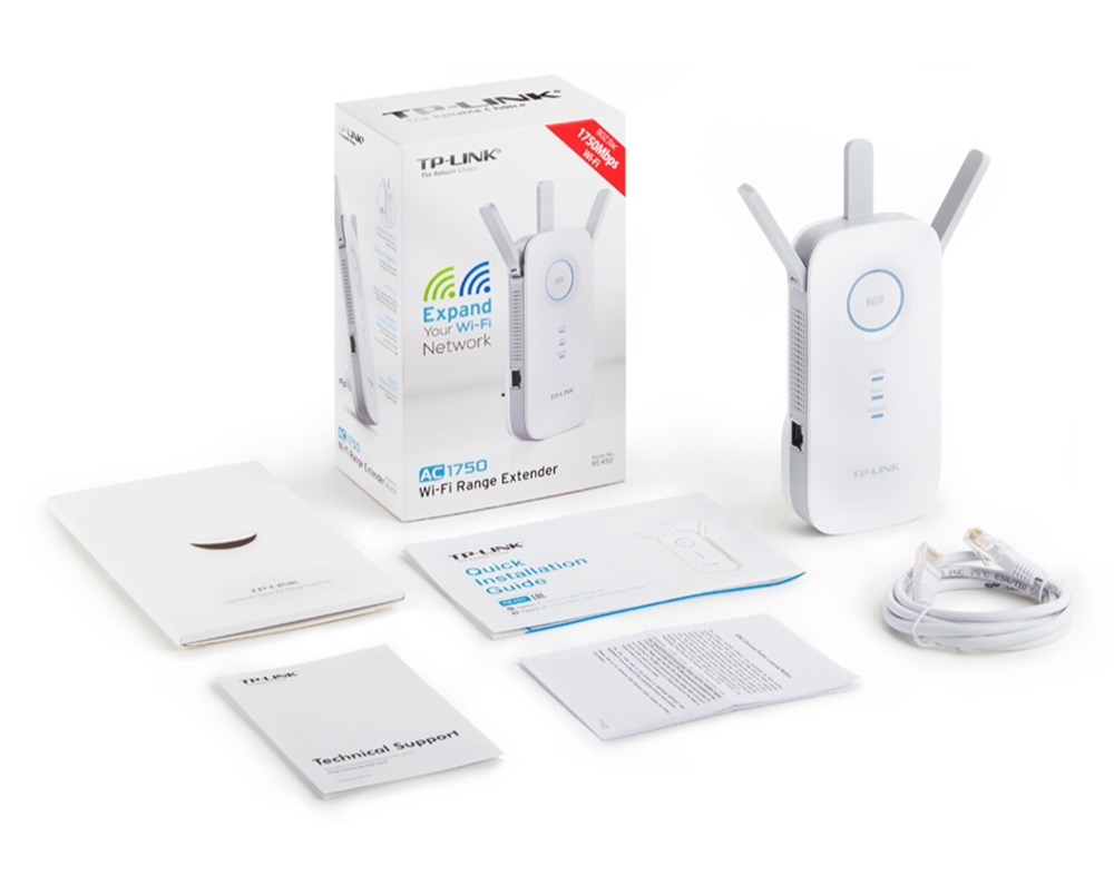 RANGE EXTENDER TP-LINK RE450 WIR AC1750