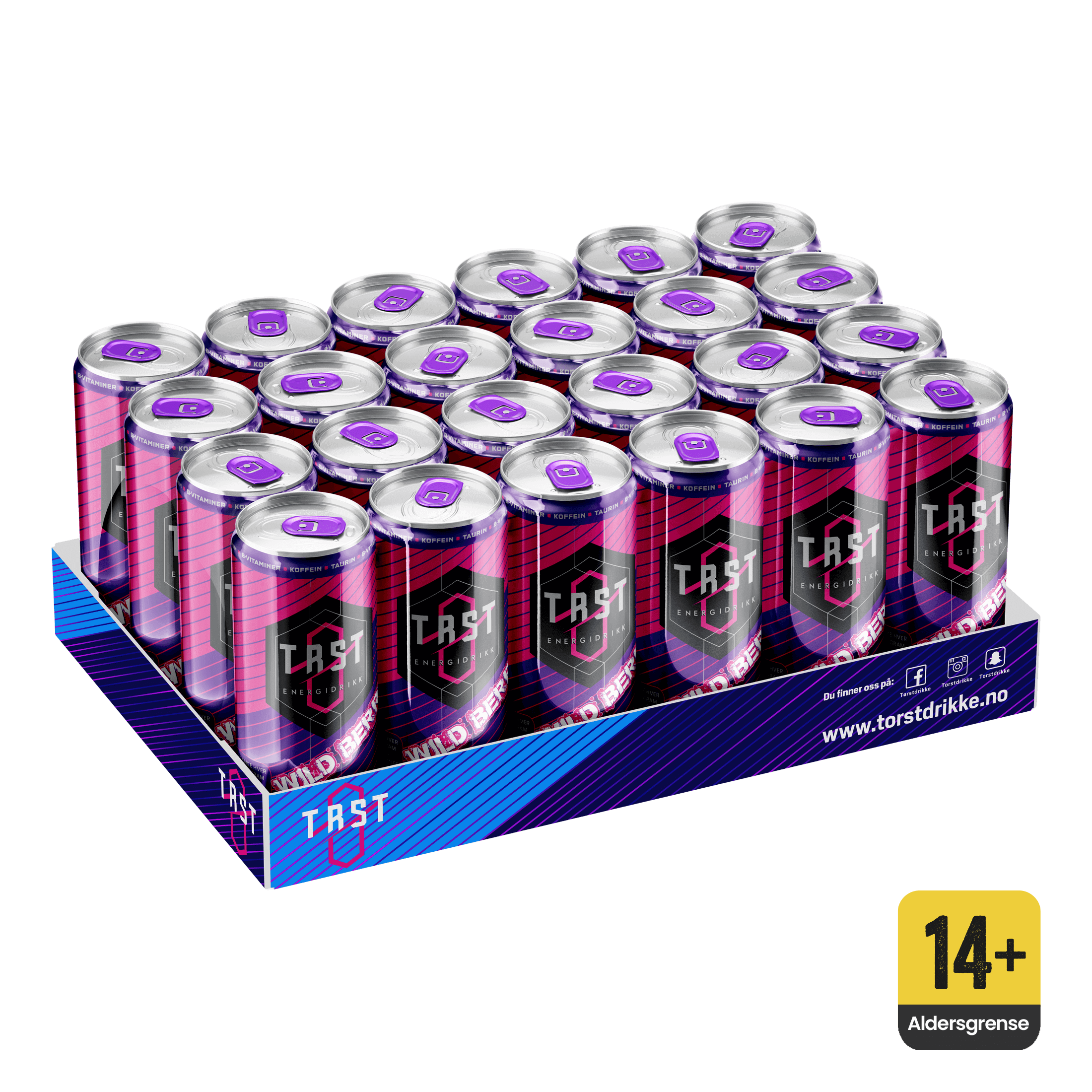 Tørst Energidrikk Tørst Energidrikk 250ml 24 stk - Drikke