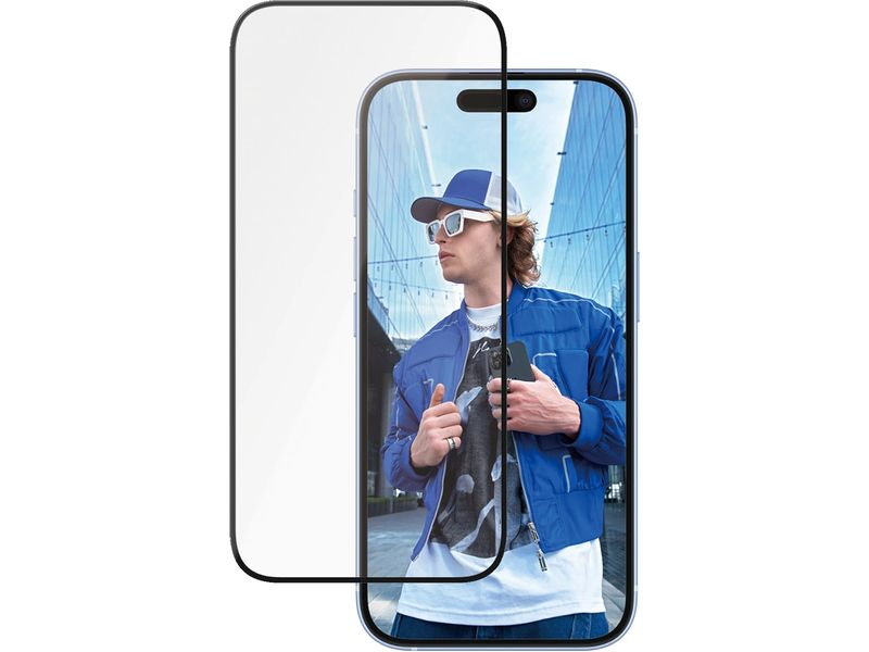 Panzerglass Displayschutz Ultra Wide Fit Ceramic iPhone 15/ Ceramic-Display-Schutzfolie für das Apple iPhone 15/iPhone 16