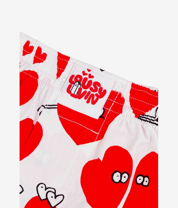 Lousy Livin Valentines Boxershorts (white)