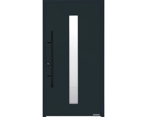 Hörmann voordeur Thermo65 1100 x 2100 mm motief 610S RAL 7016 antracietgrijs DIN links