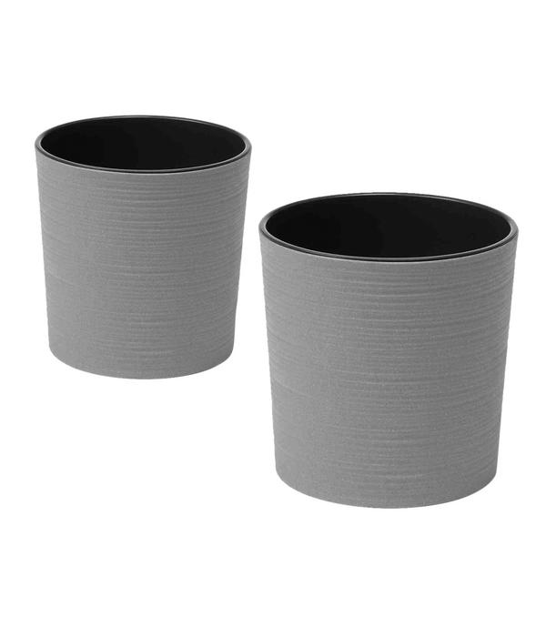 Siena Garden Kunststoff-Topf-Set ECO Lens,