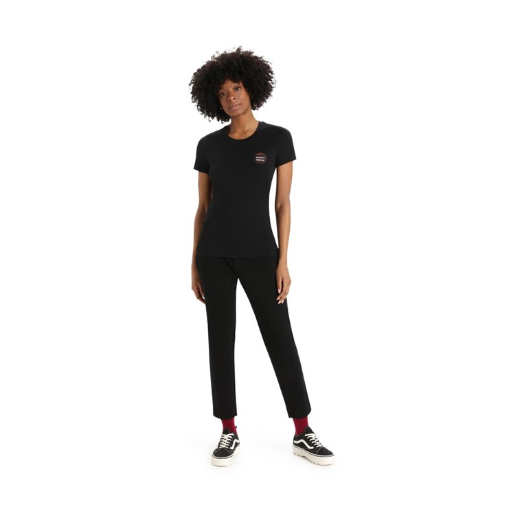 Icebreaker Tech Lite II Natural Alps SS Tee Women