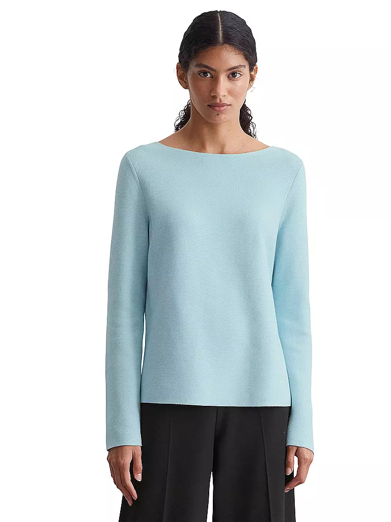 MARC O'POLO Pullover hellblau