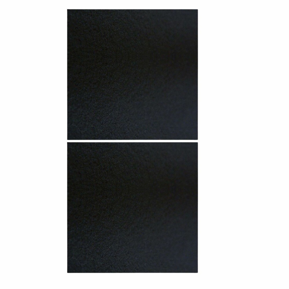 2 flex thermocollants velours noir 20 x 25 cm