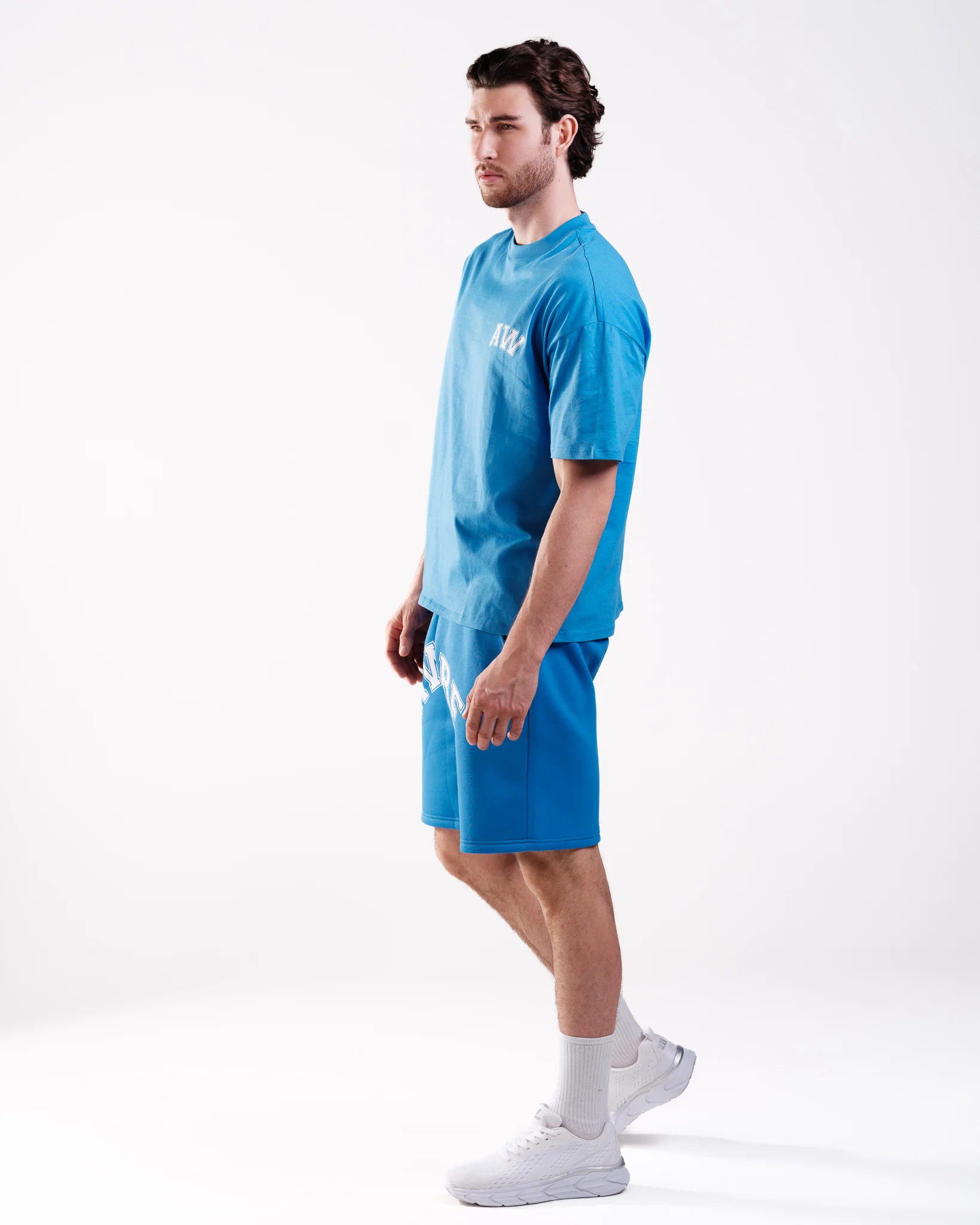 AWARE Oversized Tee Cobalt Blue
