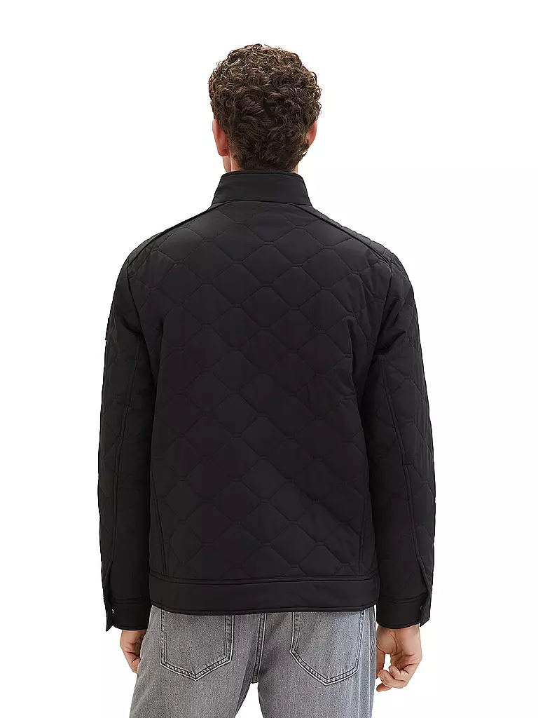 TOM TAILOR Leichtsteppjacke schwarz
