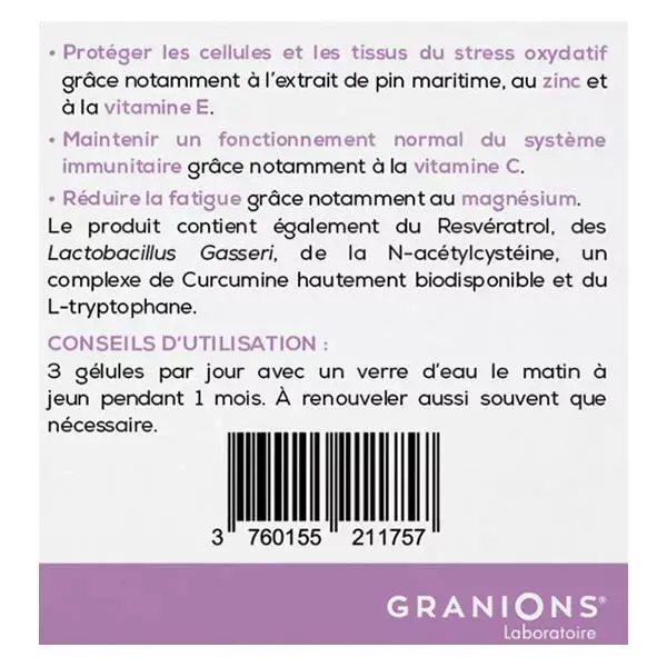 Granions Conceptio Endolib 90 cápsulas