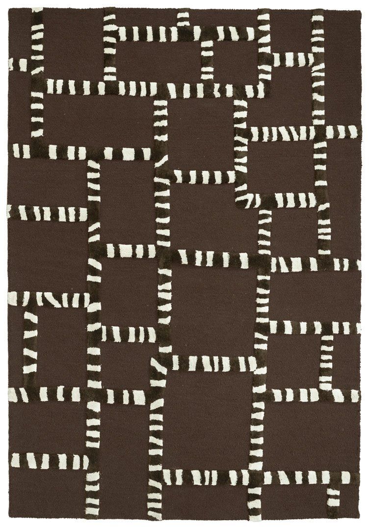 Vloerkleed StripeScape Bruin van By Boo