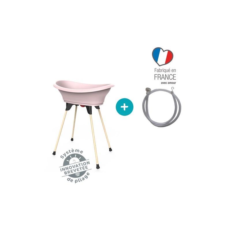 KIT BAIGNOIRE VASCO - Rose