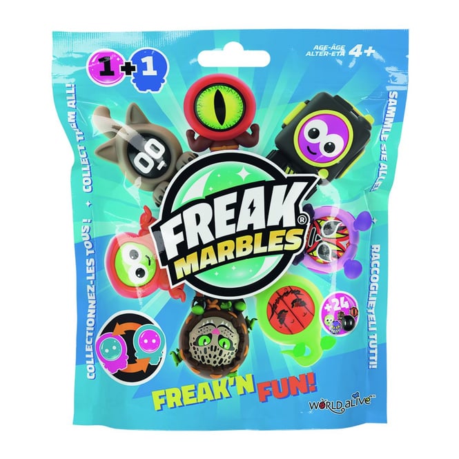 Freak Marble - Überraschungsmurmeln - 1 Stück