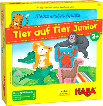 Stapelspiel MEIN ERSTEN SPIELE – TIER AUF TIER JUNIOR in bunt