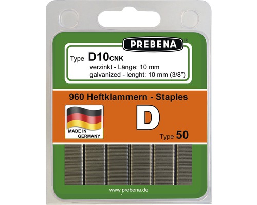 Nietjes Prebena Type D10CNK-B 960 st.