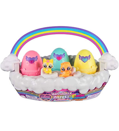 Hatchimals Spielzeug - Lebendig Neon Rainbow Basketball