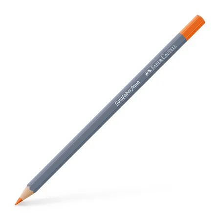 Faber-Castell Goldfaber Watercolour Aquarellstift Farbe 115 kadmiumorange dunkel