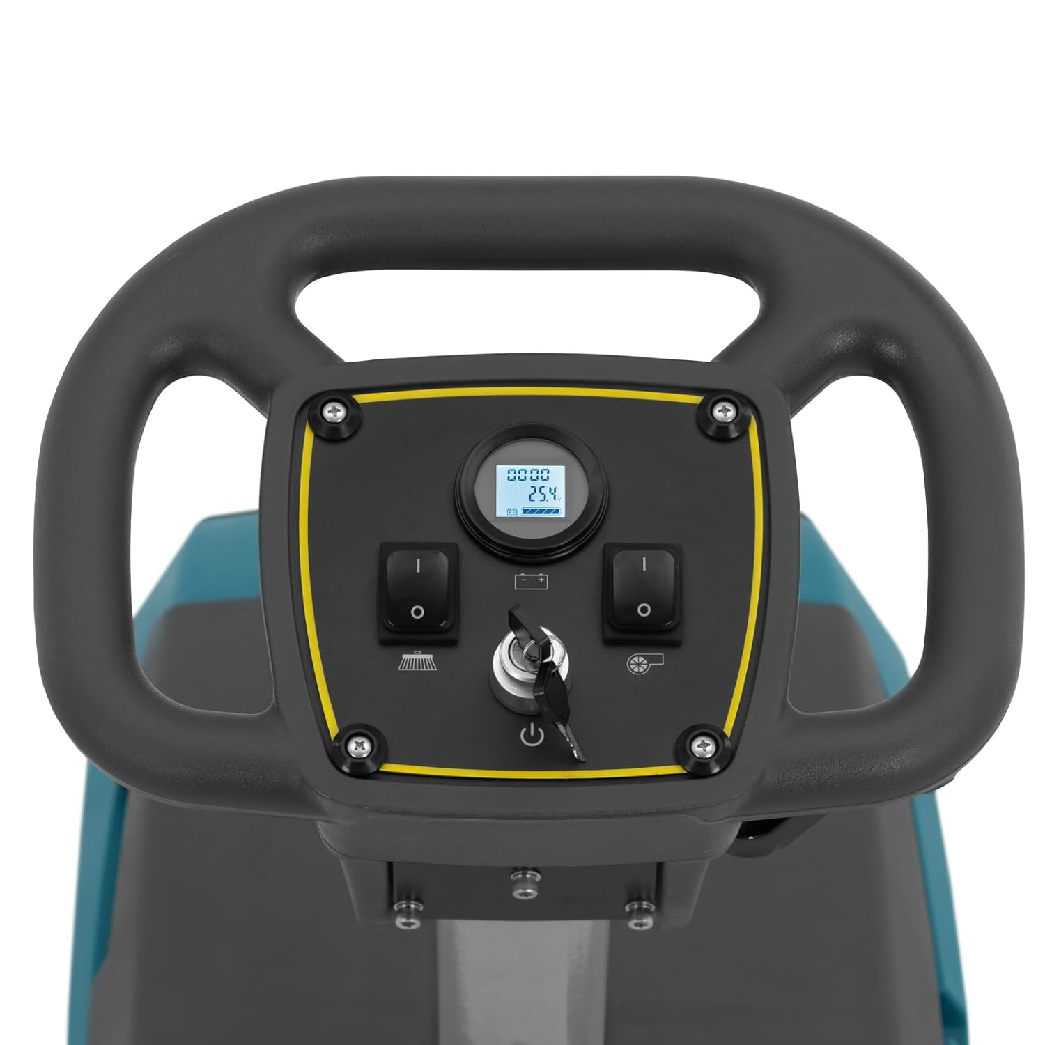 Akku-Scheuersaugmaschine 40 cm 2200 m²/h 500 + 550 W 160 U/min 3 h Betriebsdauer Reinigungsmaschine Scheuermaschine Schrubbmaschine