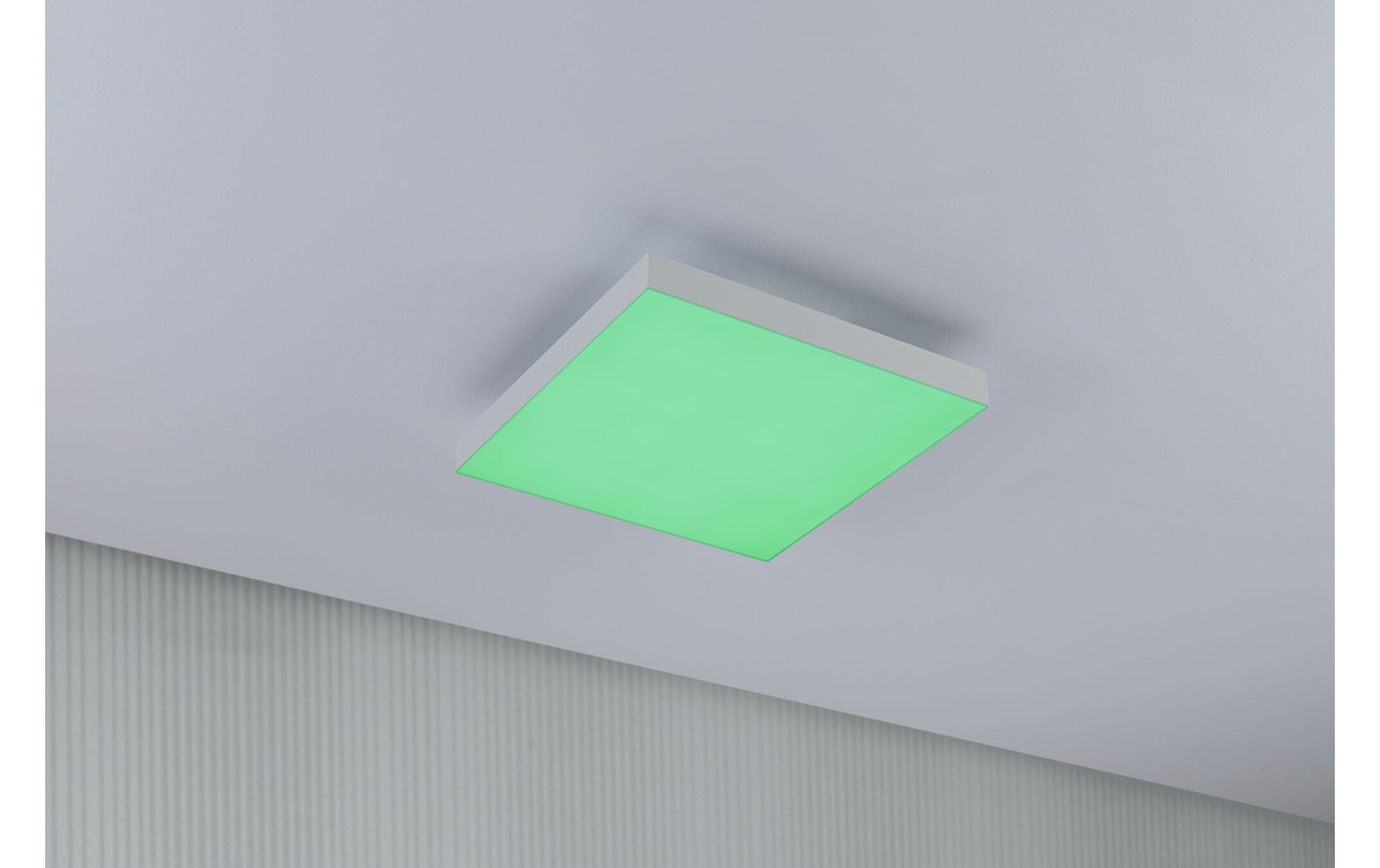 Deckenleuchte LED Panel Velora Rainbow, 13.2 W, RGBW, WeissLED Panel