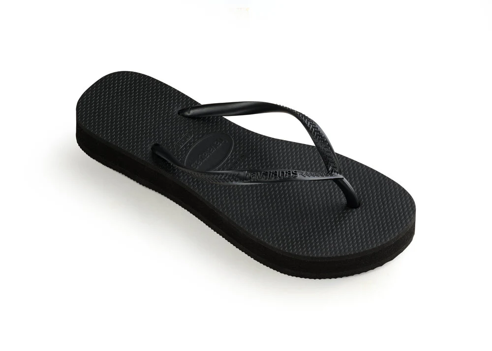 Havaianas  Slim Flat Form klipklapper - sort