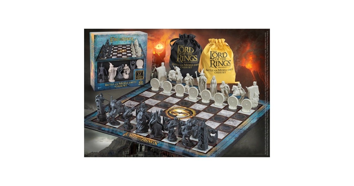 Noble CollectionLord of the Rings: Battle for Middle-Earth Chess Set Bordspel  (2 spelers, Vanaf 7 jaar)