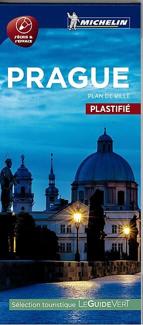 MICHELIN - PLAN DE VILLE PRAGUE PLASTIFIE