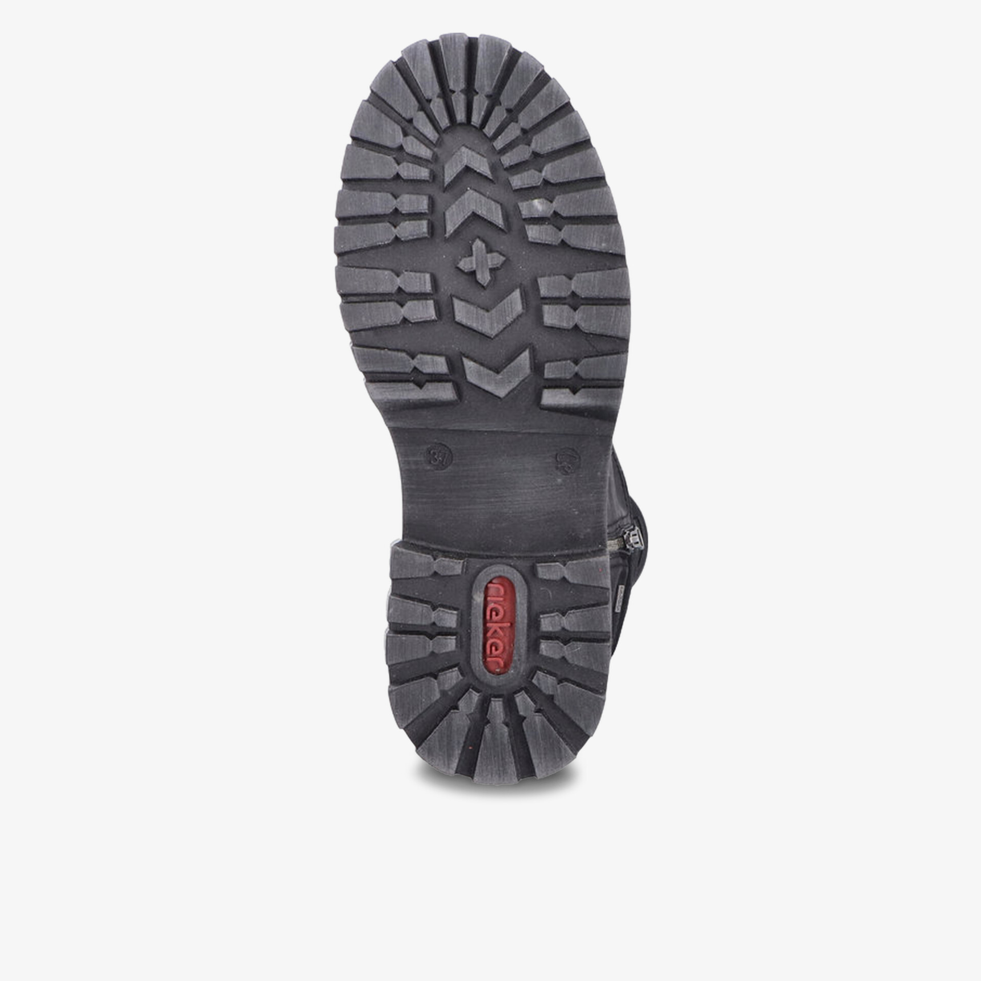 rieker Damen klassische Stiefel schwarz