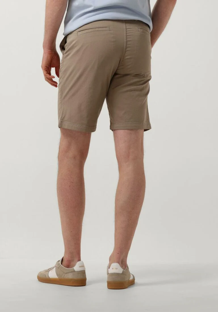 BOSS beige boss korte broek chino-slim-short