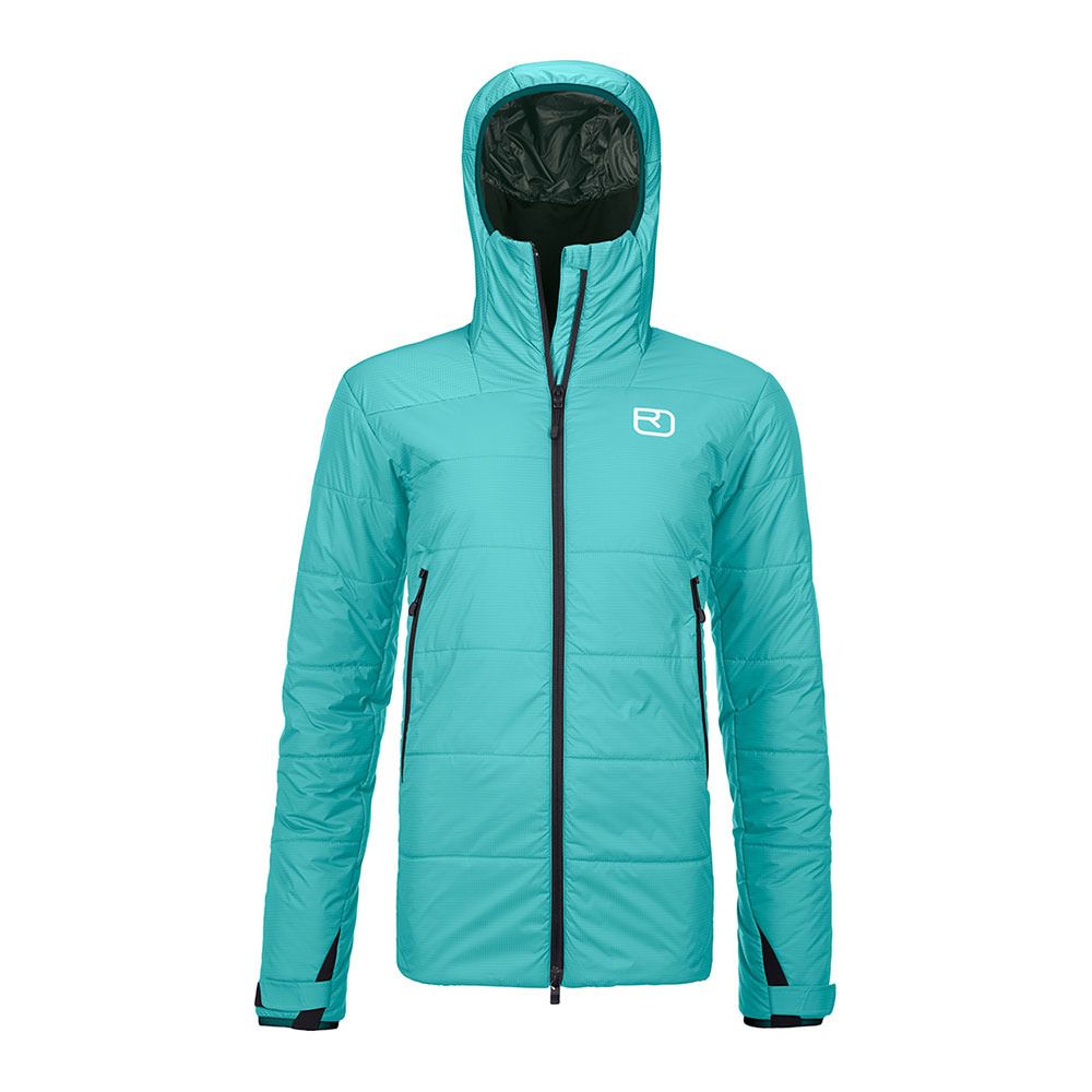 Ortovox SWISSWOOL ZINAL - Veste Femme ice waterfall