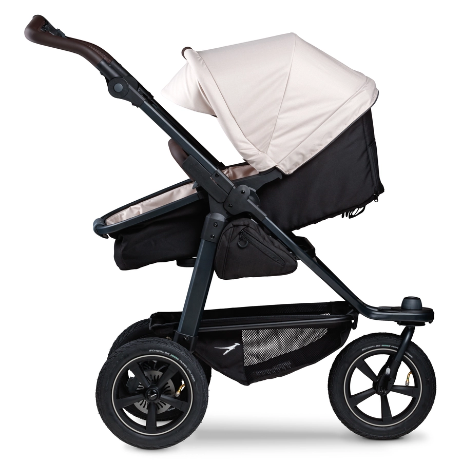 tfk Kombikinderwagen Mono 2 mit Luftrad Set sand
