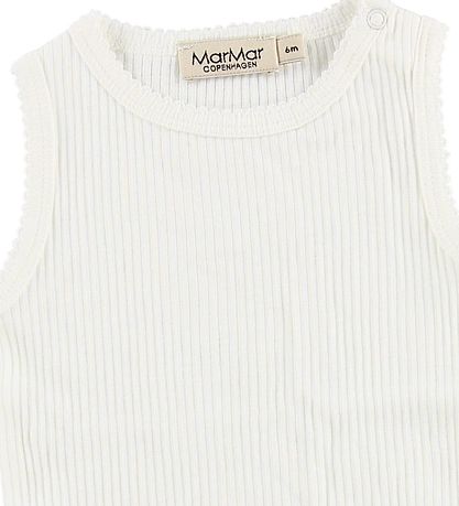 MarMar Body u/æ - Modal - Rib - Hvid