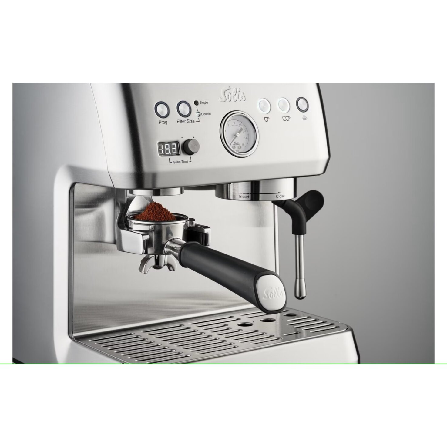 Solis Siebträgermaschine Grind & Infuse Perfetta