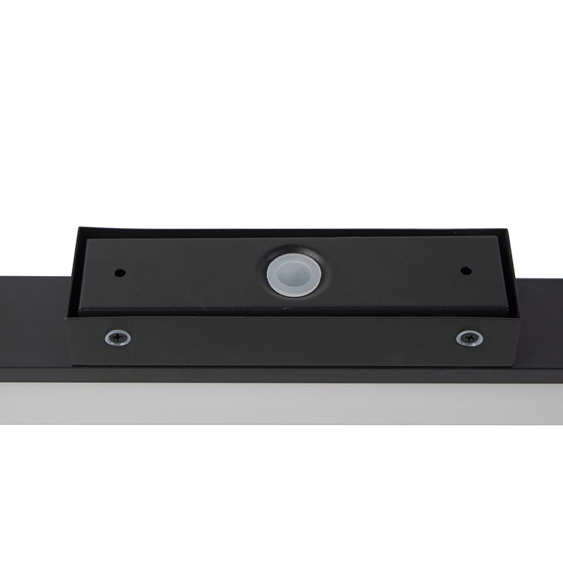 Moderne wandlamp zwart 32cm incl LED IP44 - Cascada