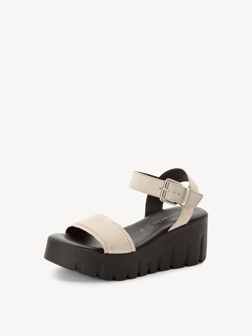 Leren Sandaaltje - beige