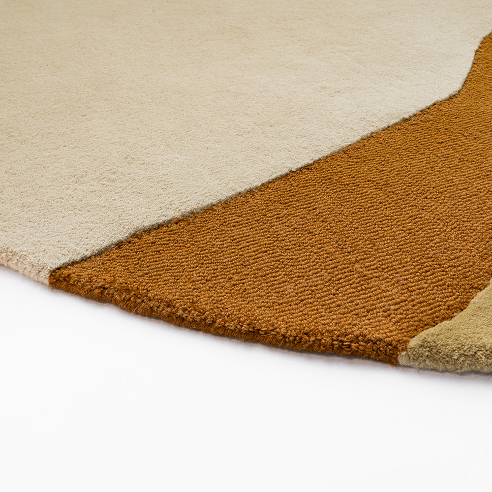 Acsento Figari Vloerkleed Ã 200 cm - Gold
