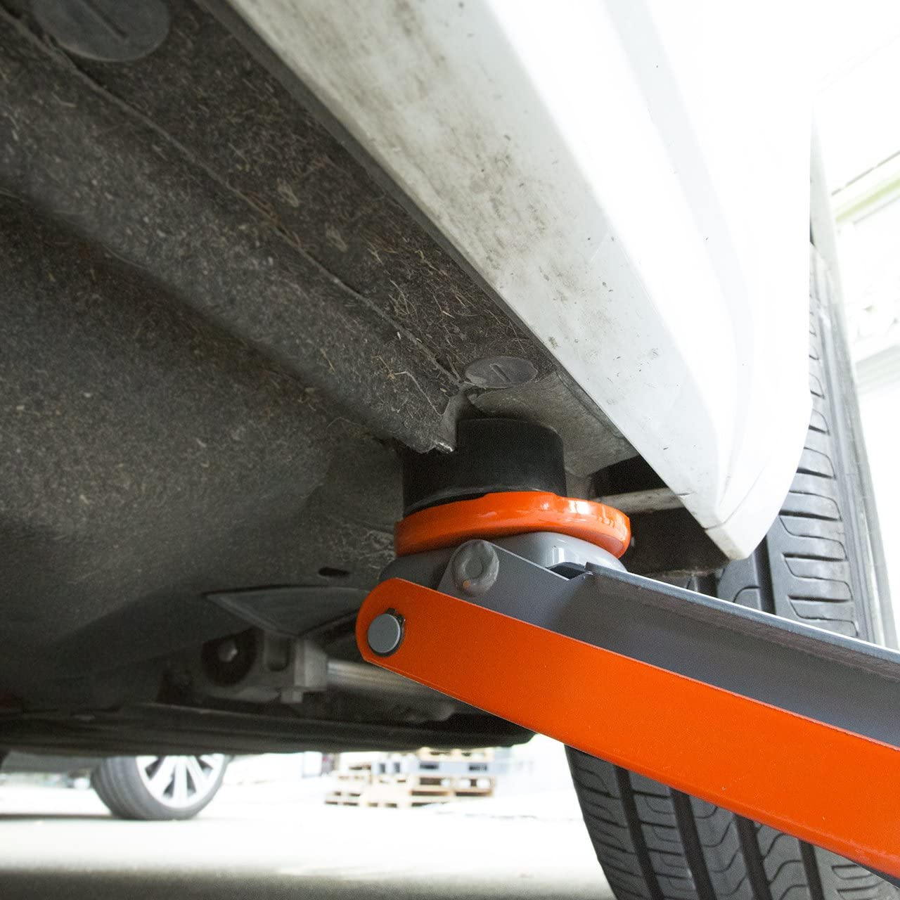 (4er Set) KFZ Gummiauflage Auto Heber Auflage Hebebühne Gummiblock